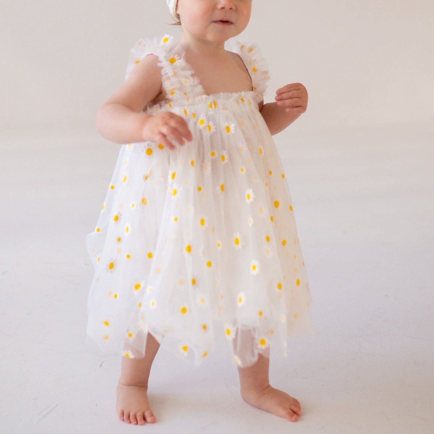 Tulle Baby Dress in Floral Design