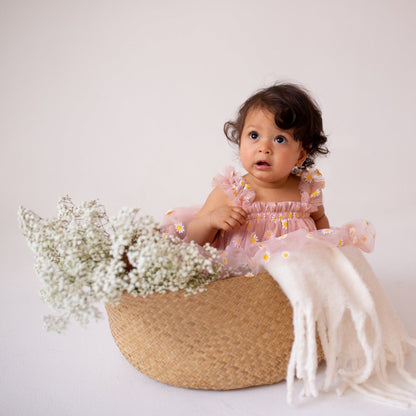 Tulle Baby Dress in Floral Design