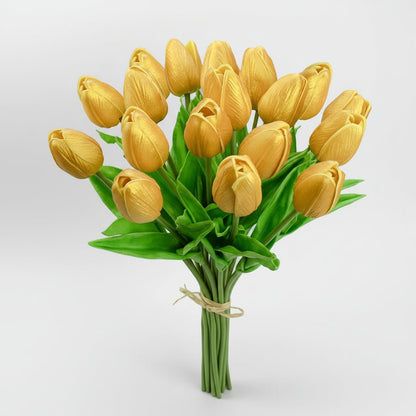 Lifelike Tulip Arrangement for Year-Round Elegance