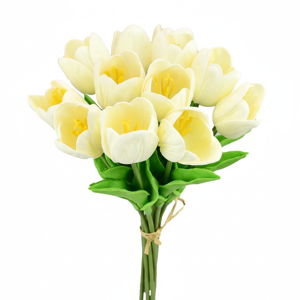 Lifelike Tulip Arrangement for Year-Round Elegance
