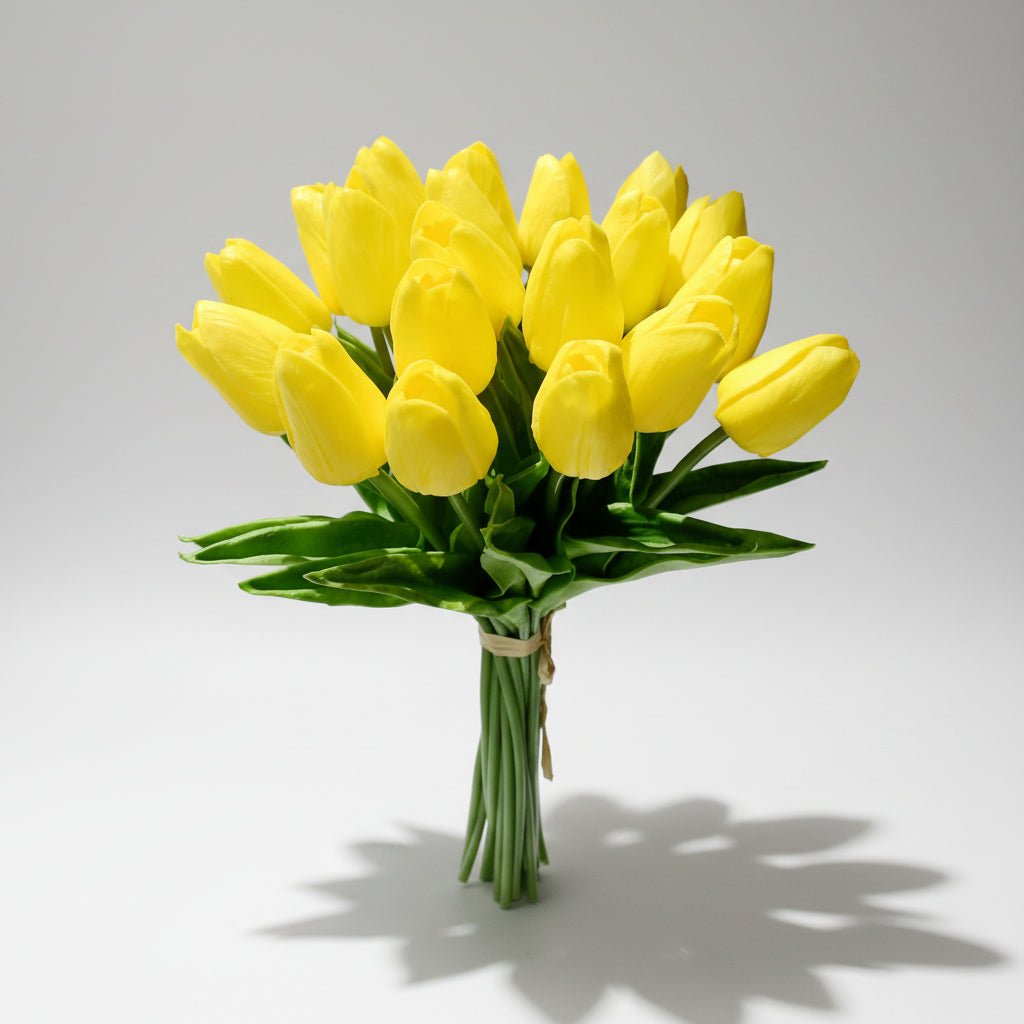 Lifelike Tulip Arrangement for Year-Round Elegance