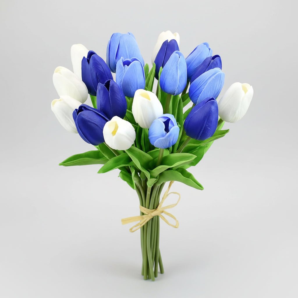 Lifelike Tulip Arrangement for Year-Round Elegance