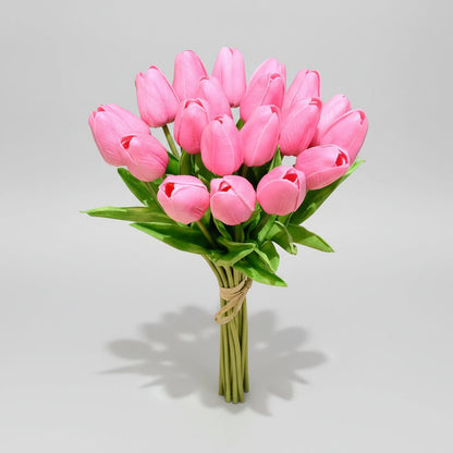 Lifelike Tulip Arrangement for Year-Round Elegance