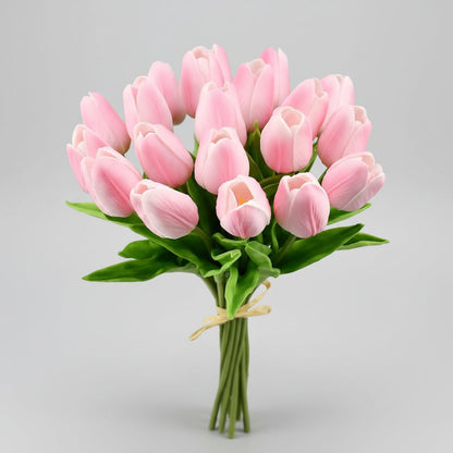 Lifelike Tulip Arrangement for Year-Round Elegance