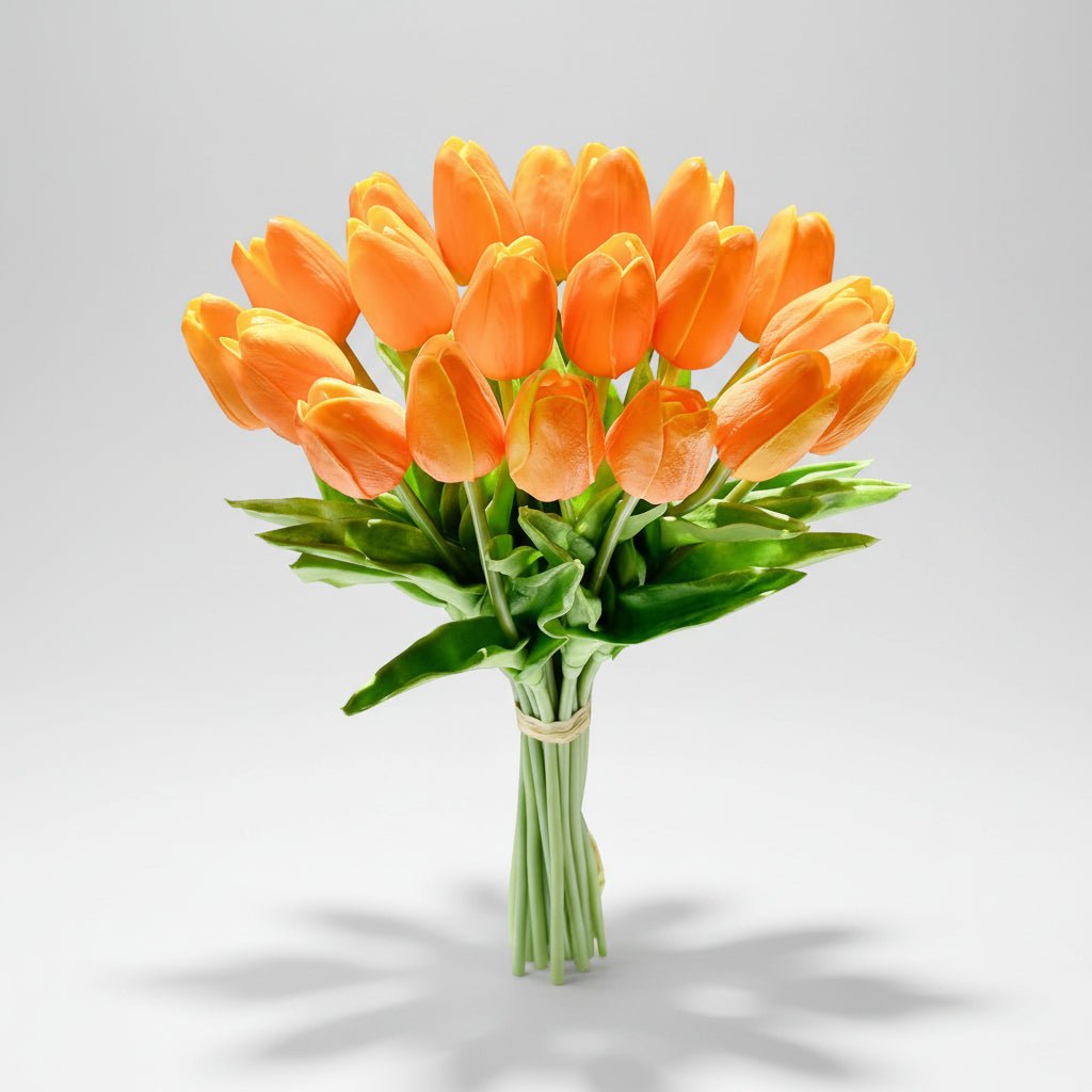 Lifelike Tulip Arrangement for Year-Round Elegance