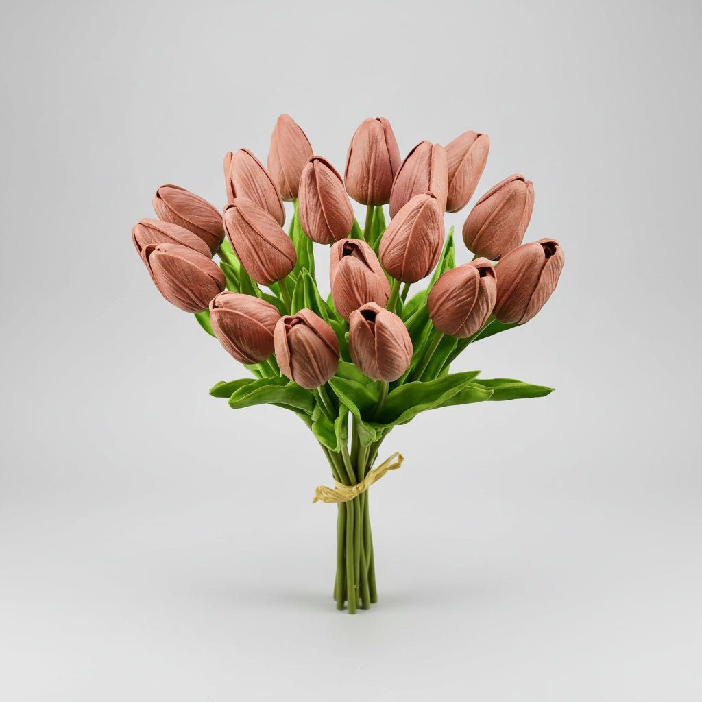 Lifelike Tulip Arrangement for Year-Round Elegance