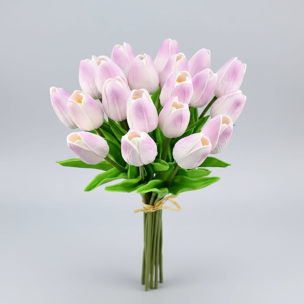 Lifelike Tulip Arrangement for Year-Round Elegance