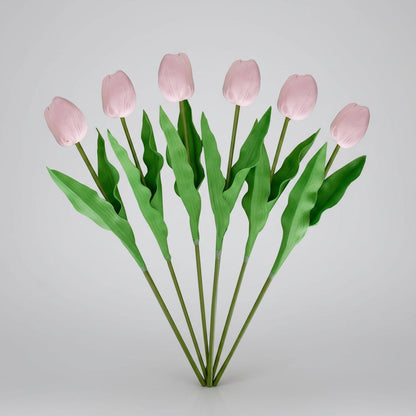 Lifelike Tulip Arrangement for Year-Round Elegance