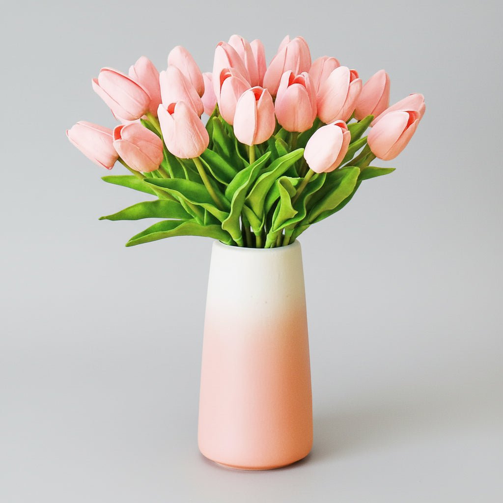 Lifelike Tulip Arrangement for Year-Round Elegance