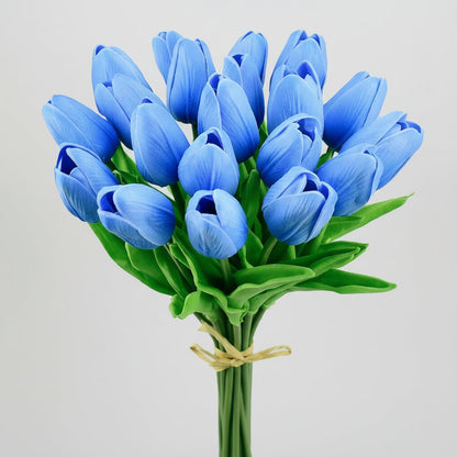 Lifelike Tulip Arrangement for Year-Round Elegance
