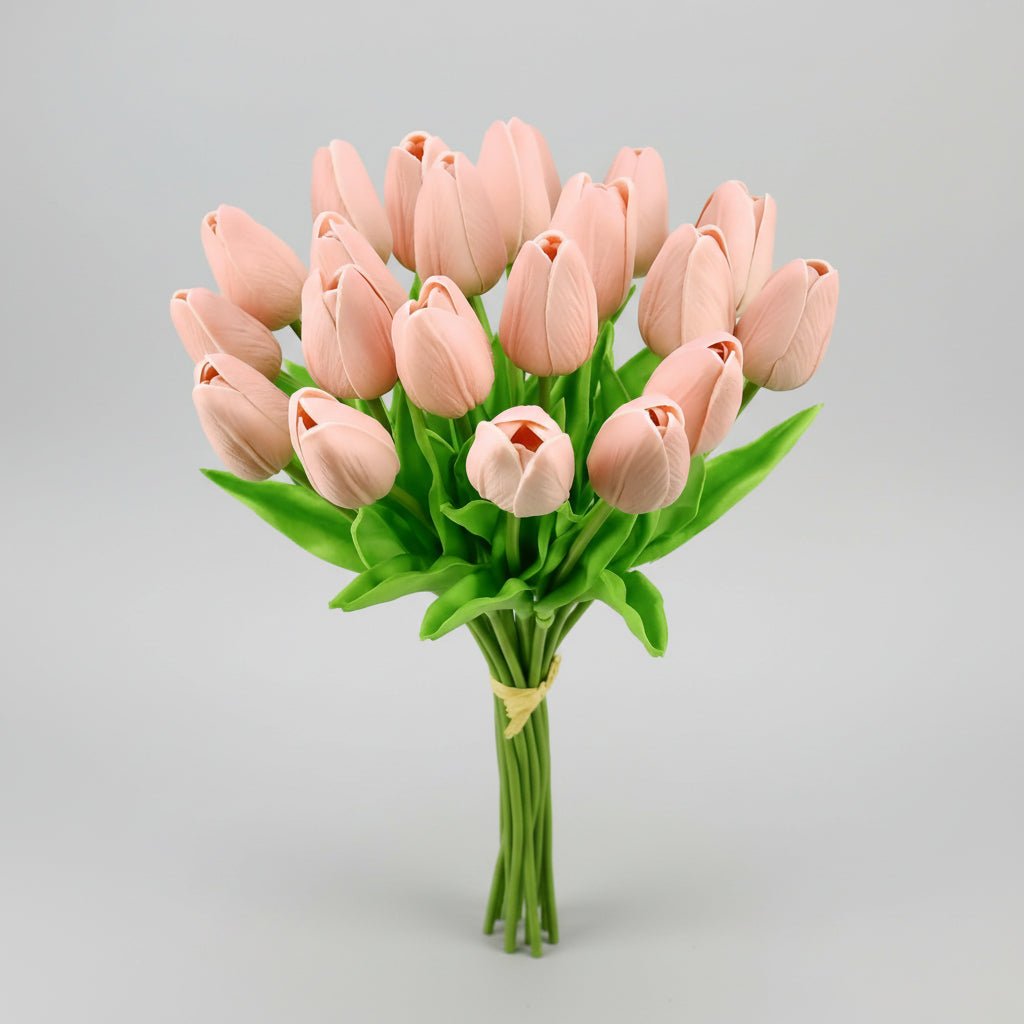 Lifelike Tulip Arrangement for Year-Round Elegance