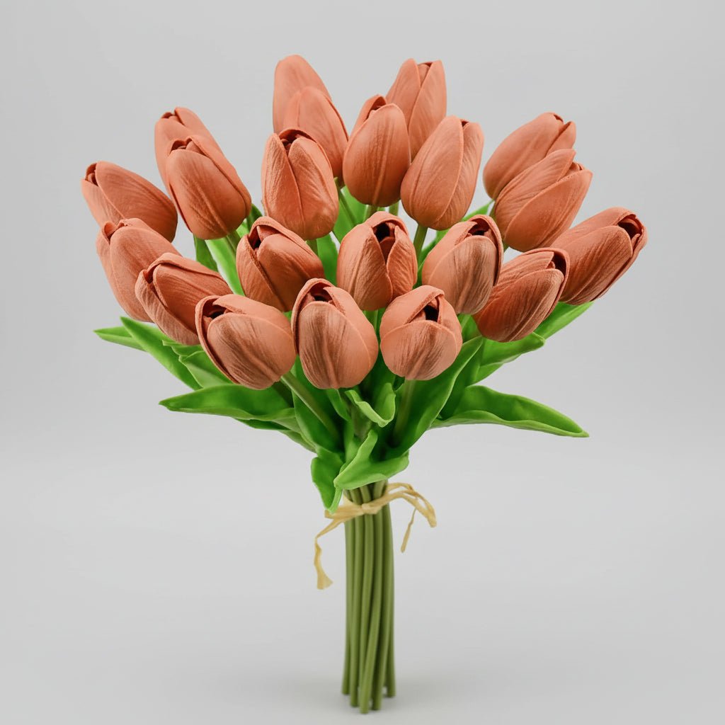 Lifelike Tulip Arrangement for Year-Round Elegance
