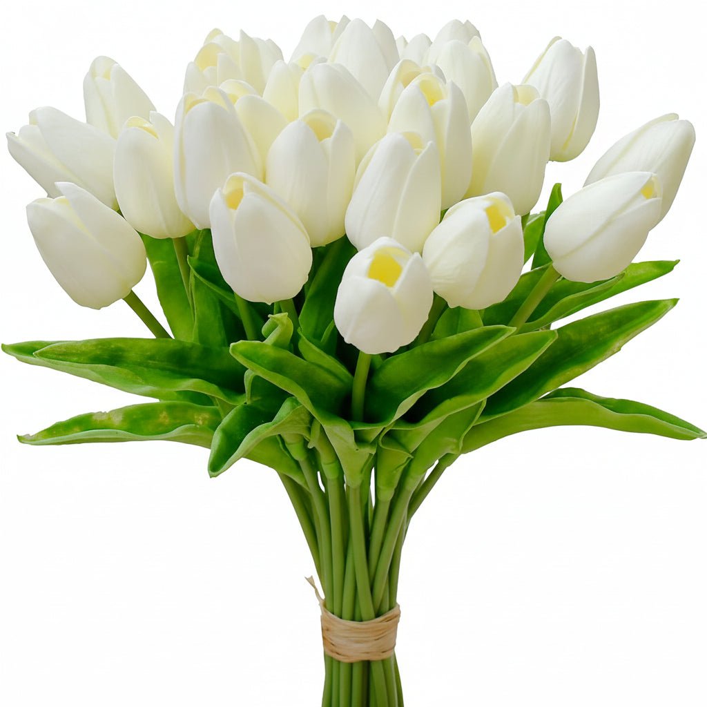 Lifelike Tulip Arrangement for Year-Round Elegance