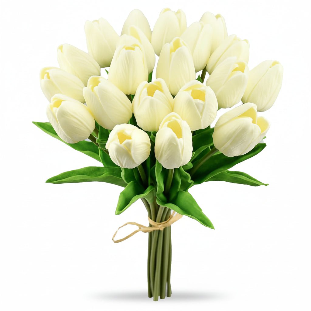 Lifelike Tulip Arrangement for Year-Round Elegance