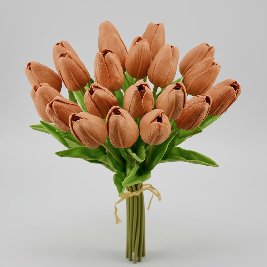 Lifelike Tulip Arrangement for Year-Round Elegance