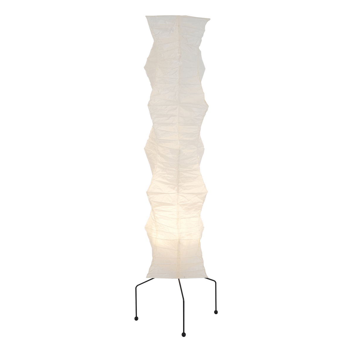 Chic Paper Lantern Floor Lamp for Cozy Spaces