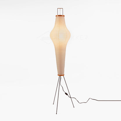 Chic Paper Lantern Floor Lamp for Cozy Spaces