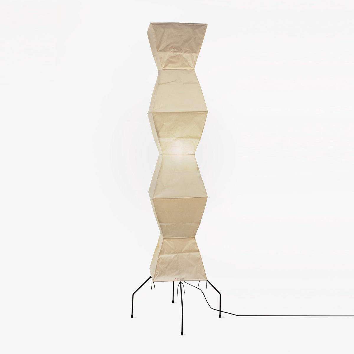 Chic Paper Lantern Floor Lamp for Cozy Spaces