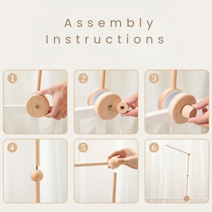 Crib Hanging Mobile for Nursery Decor