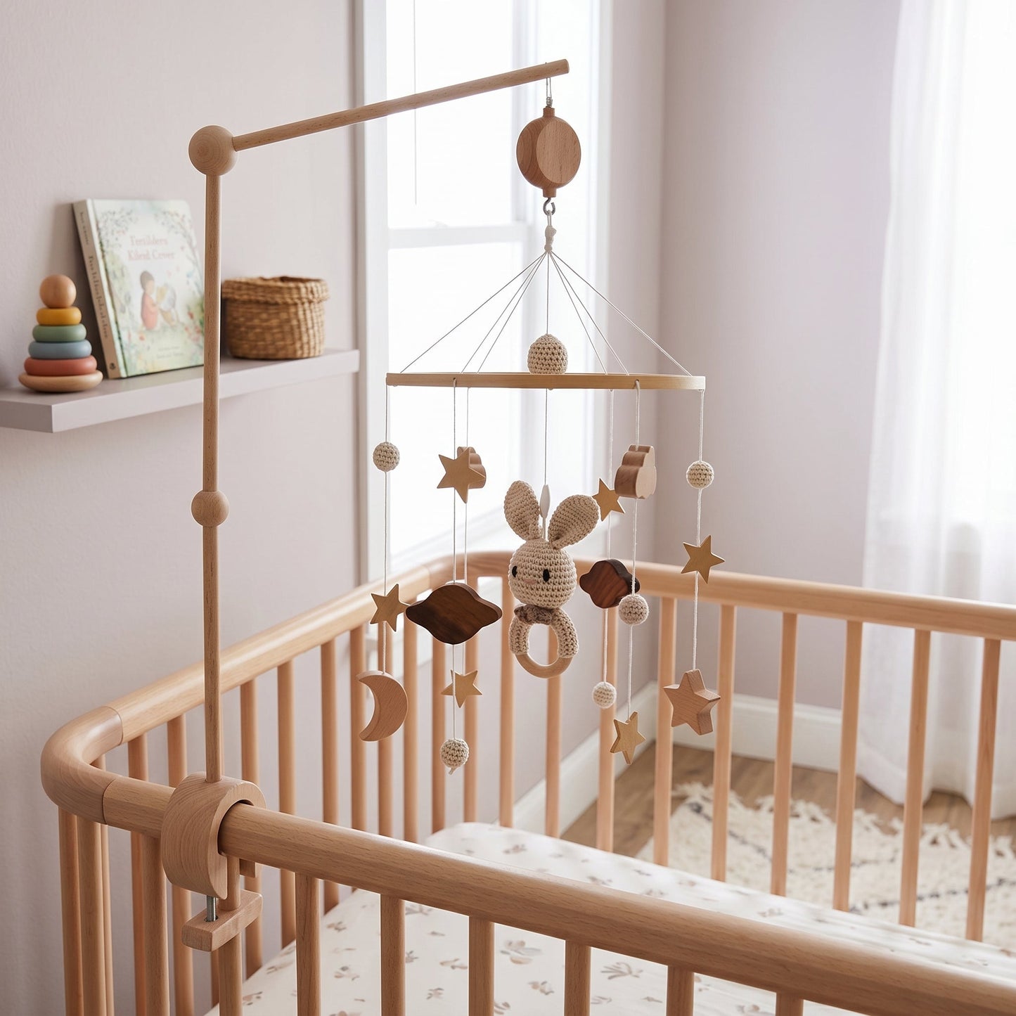 Crib Hanging Mobile for Nursery Decor