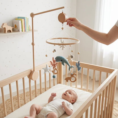 Crib Hanging Mobile for Nursery Decor