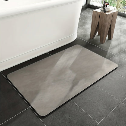 Rapid Dry Stone Bathroom Mat – Slip-Resistant Comfort