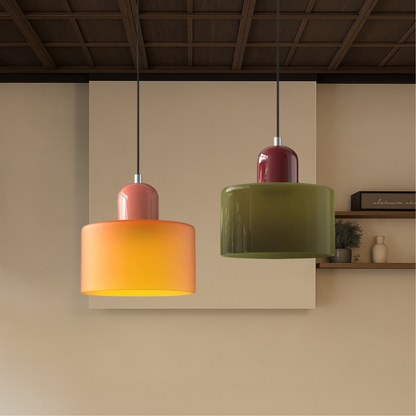 Vibrant Geometric Pendant Light for Modern Spaces