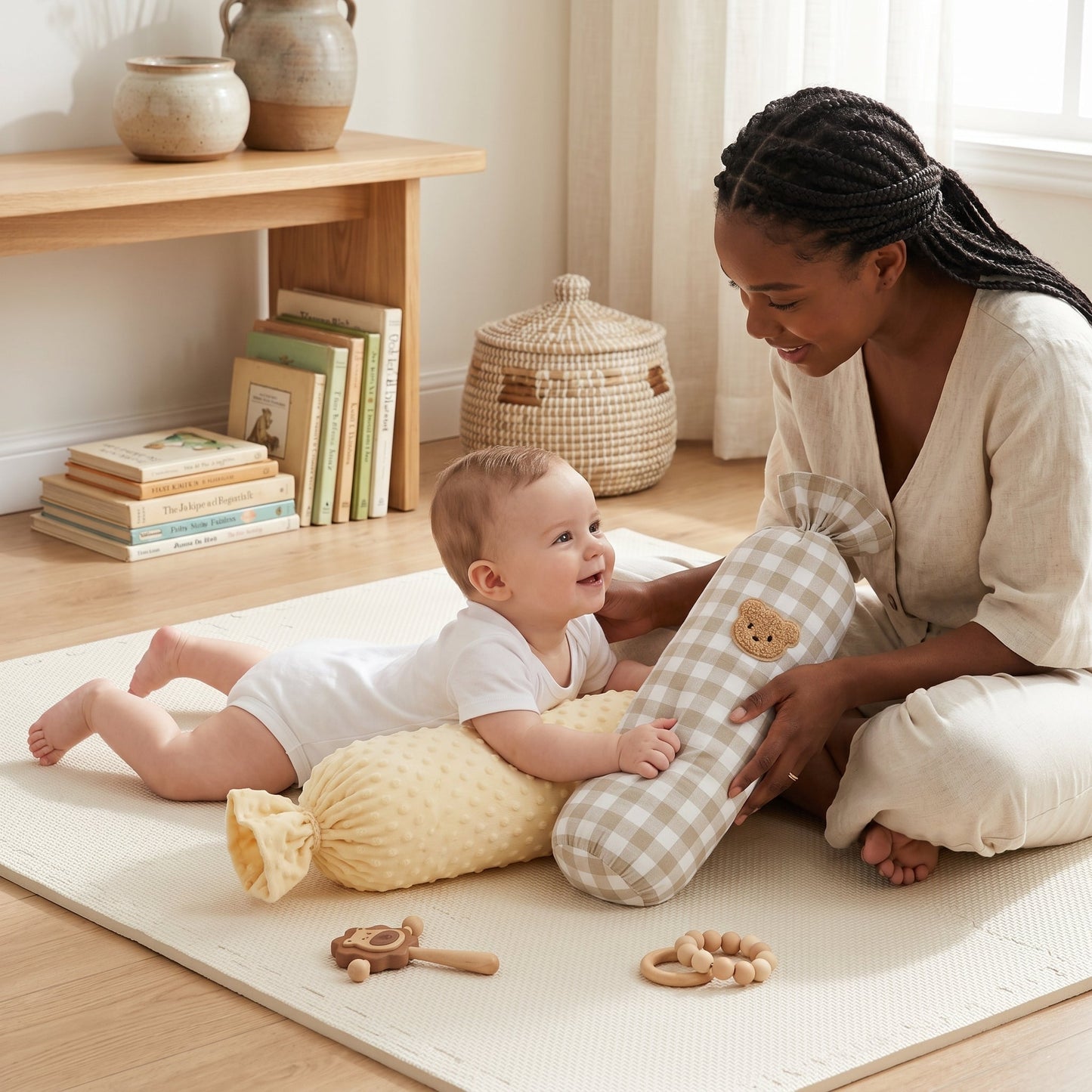 Support Cushion for Infants – Pebble Design