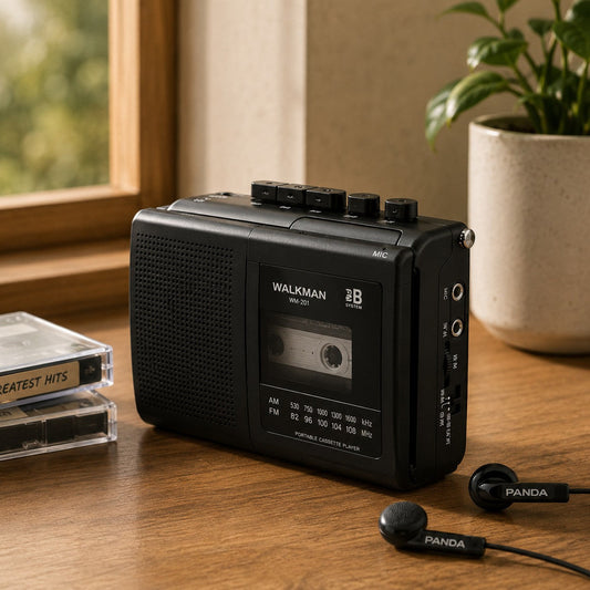 Versatile Audio Recorder with Dual Power Options