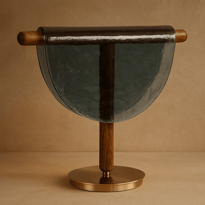 Stylish Amber Radiance Table Lamp for Contemporary Homes