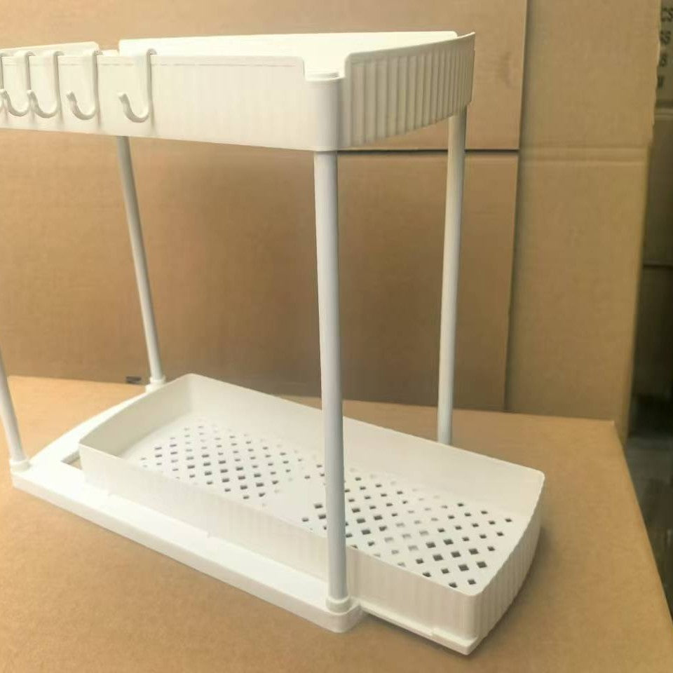 2-Pack Under-Sink Storage Solutions - Practical Organizer Set
