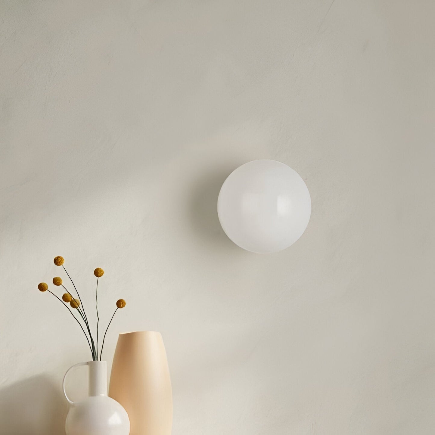 Elegant Orb Wall Light for Chic Home Spaces