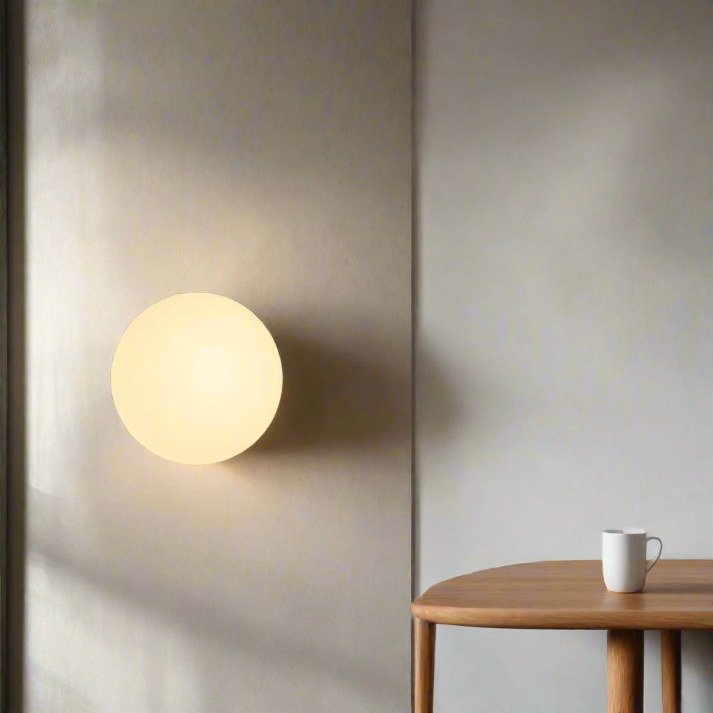 Elegant Orb Wall Light for Chic Home Spaces