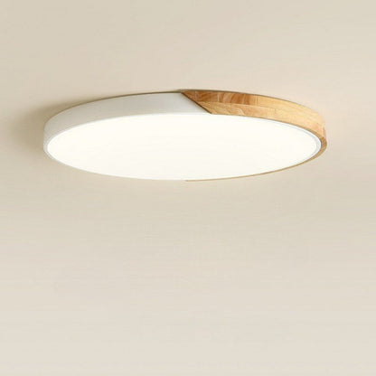 Scandinavian-Inspired Wooden Ceiling Light Fixture