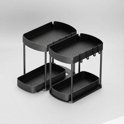 2-Pack Under-Sink Storage Solutions - Practical Organizer Set