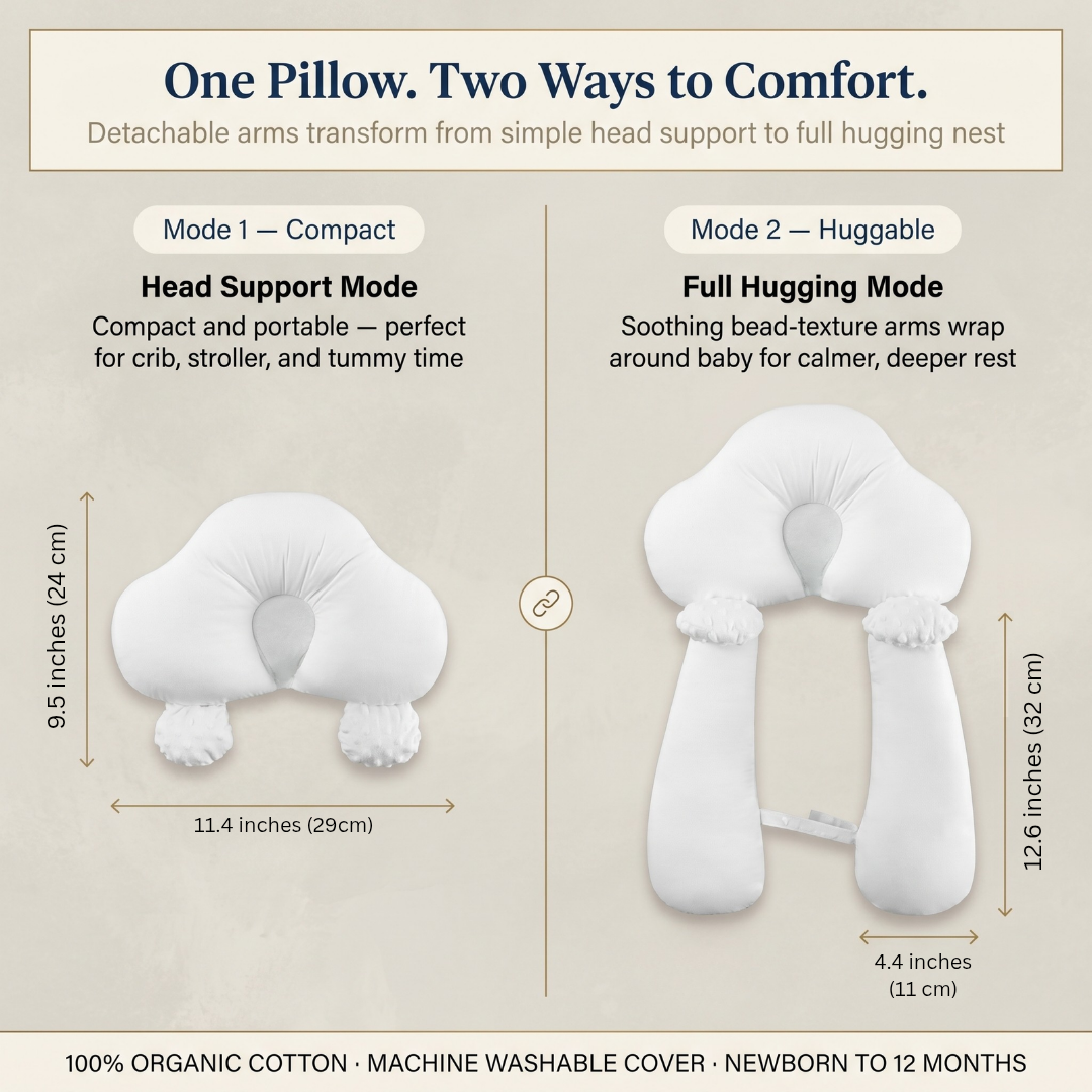 Support Pillow for Infants – Meadow Design