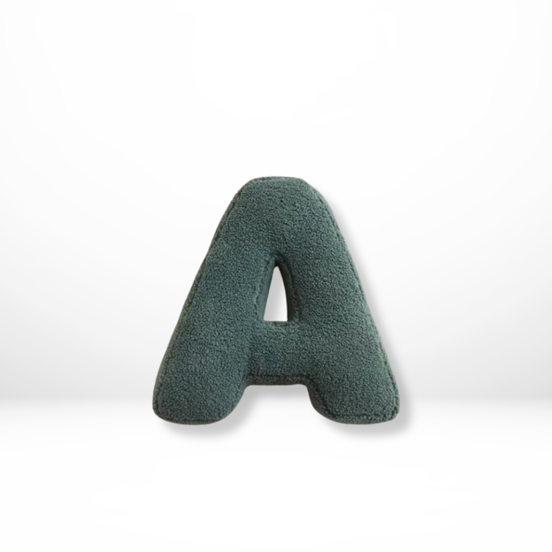 Charming Alphabet Letter Pillow for a Personalized Touch