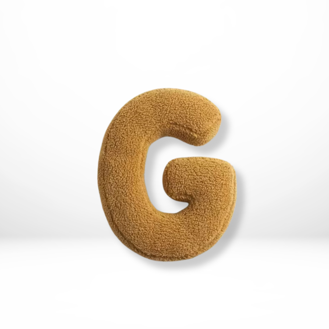 Charming Alphabet Letter Pillow for a Personalized Touch