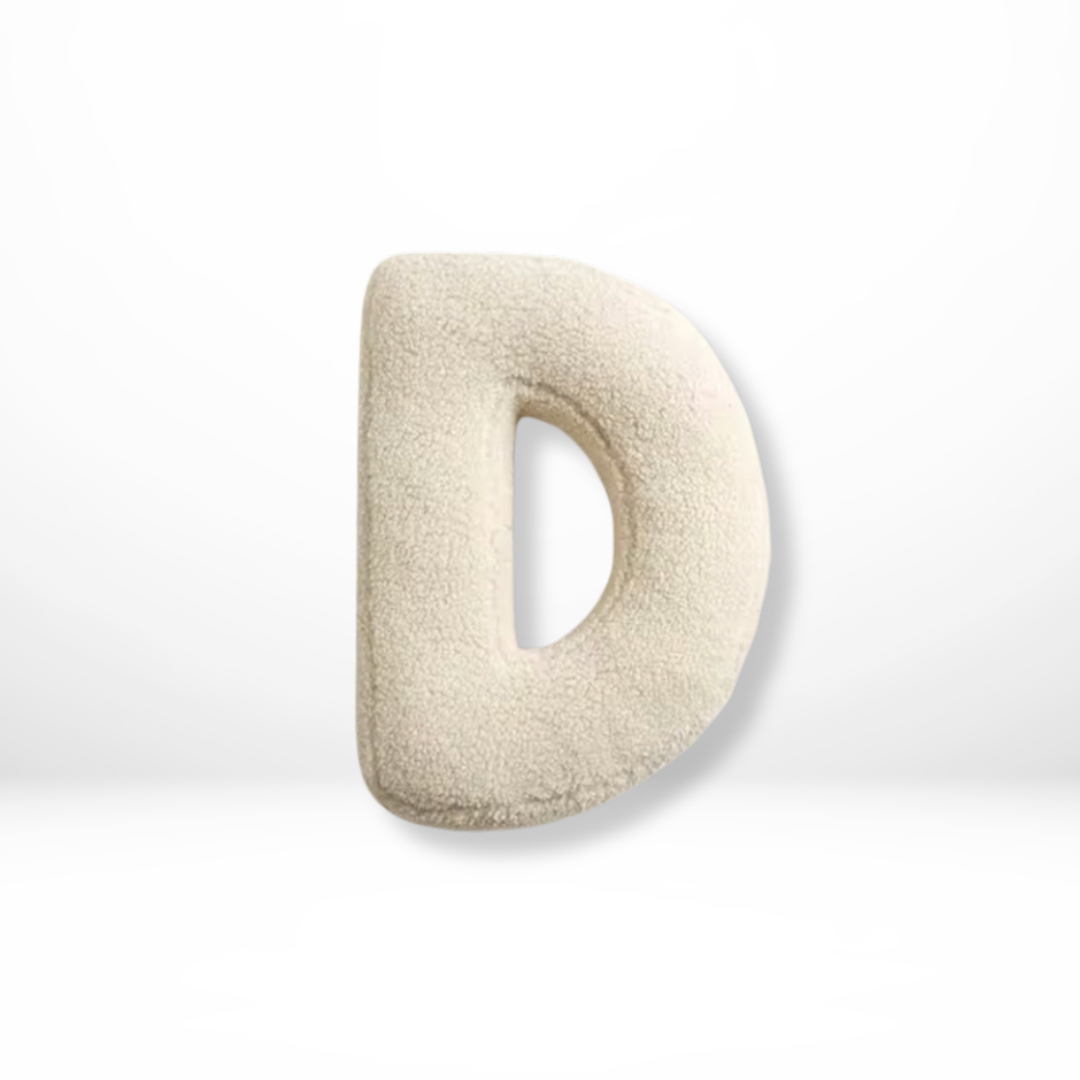 Charming Alphabet Letter Pillow for a Personalized Touch