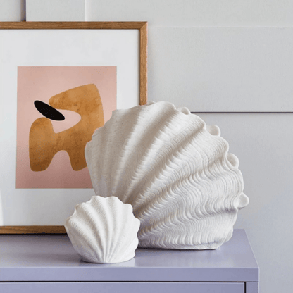 Serenity Shell Nightlight – Cozy White Glow for Any Room