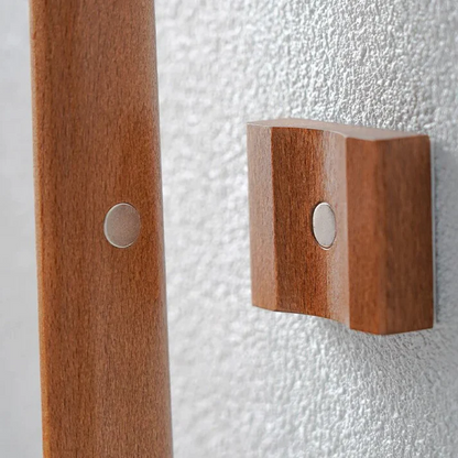 Sustainable Wooden Shoe Helper with Magnetic Holder