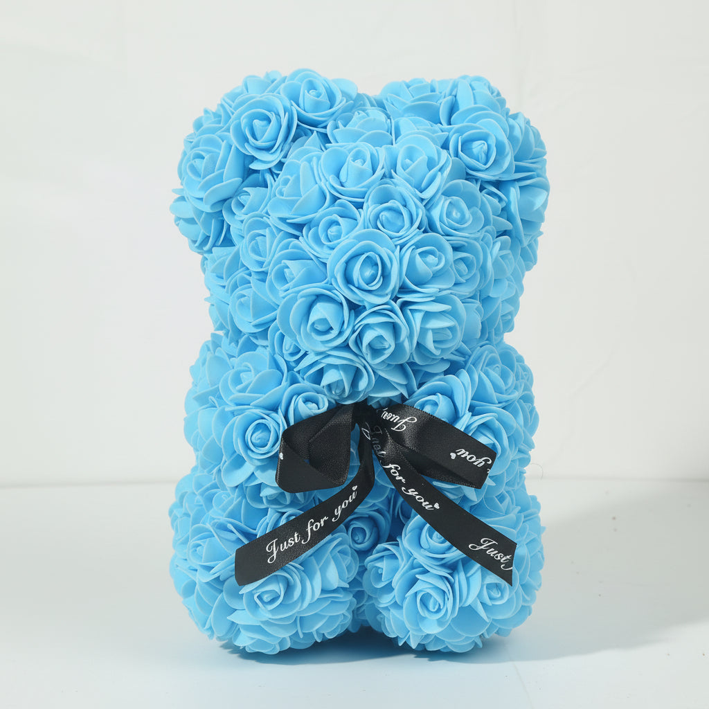 Eternal Love Plush Rose Bear - Perfect Gift for Any Occasion