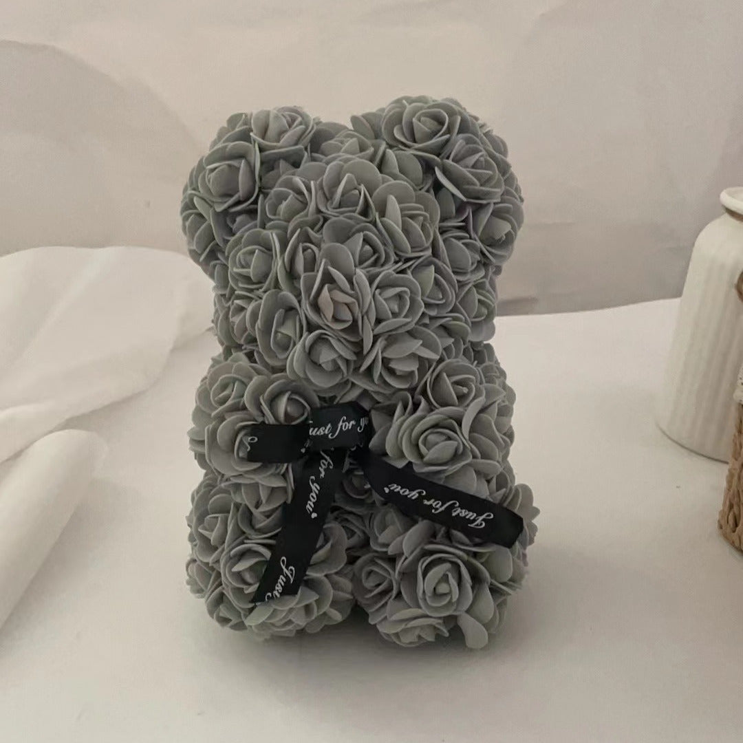 Eternal Love Plush Rose Bear - Perfect Gift for Any Occasion
