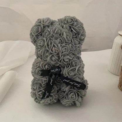 Eternal Love Plush Rose Bear - Perfect Gift for Any Occasion