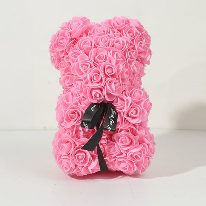 Eternal Love Plush Rose Bear - Perfect Gift for Any Occasion