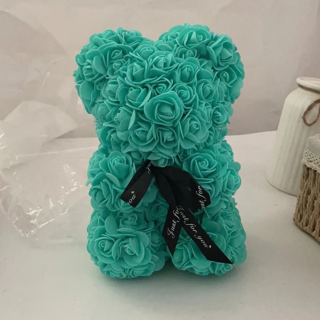 Eternal Love Plush Rose Bear - Perfect Gift for Any Occasion