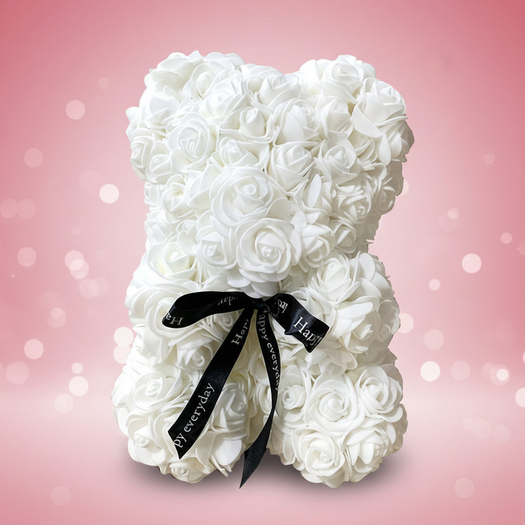 Eternal Love Plush Rose Bear - Perfect Gift for Any Occasion