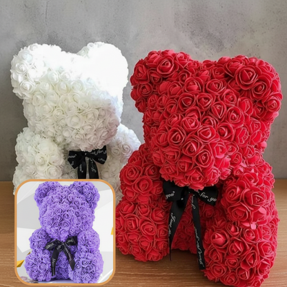 Charming Floral Bear Gift for Heartfelt Occasions