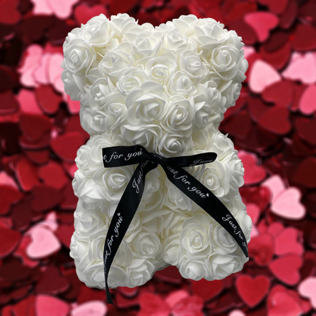 Charming Floral Bear Gift for Heartfelt Occasions