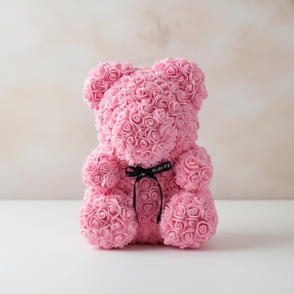 Charming Floral Bear Gift for Heartfelt Occasions